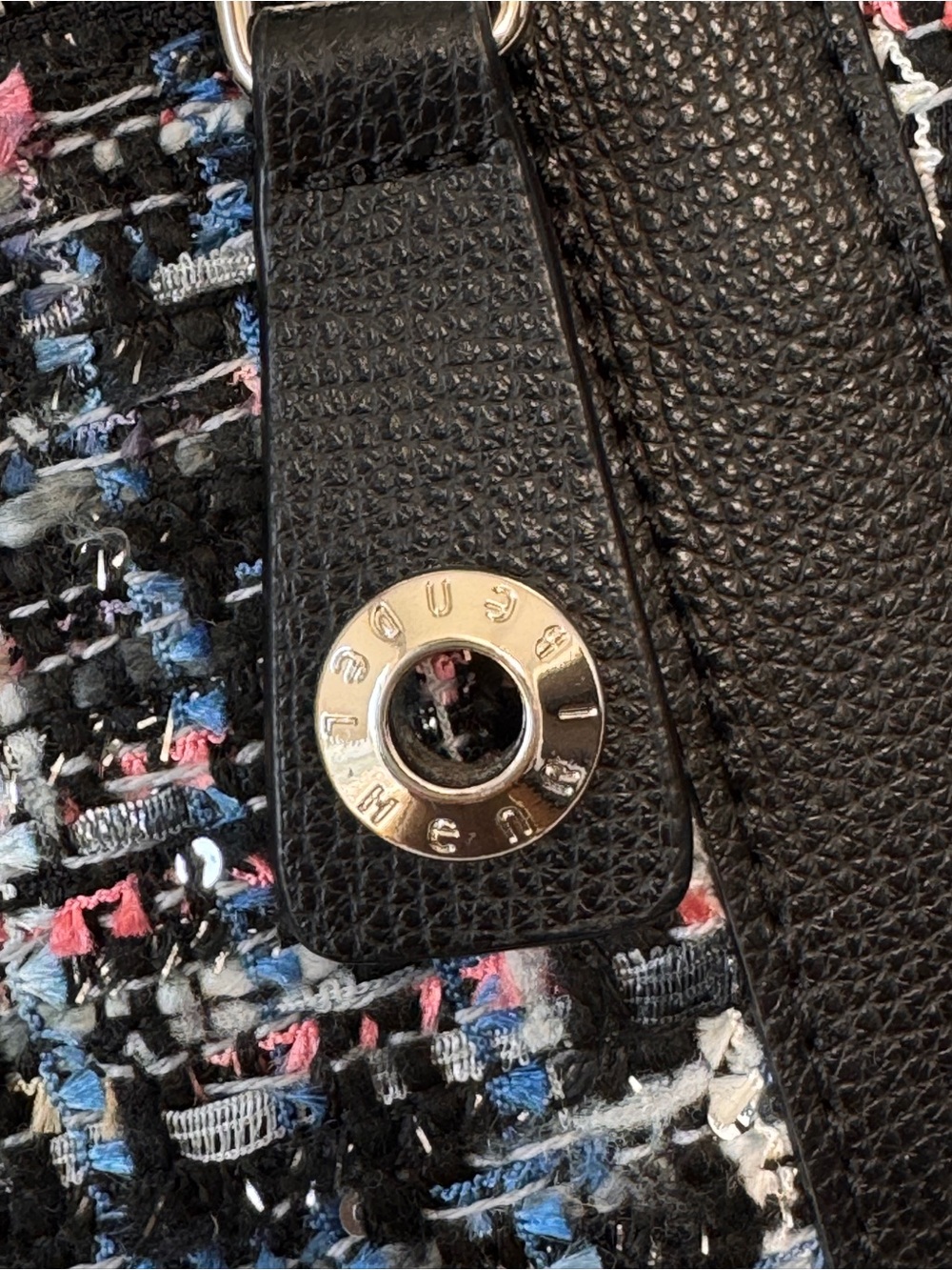 Henri Bendel Jetsetter Tweed with Black Trim - Picture 6 of 13